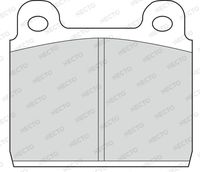 NECTO FD497V - Juego de pastillas de freno - ALTA PRESTACION