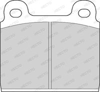 NECTO FD51A - Juego de pastillas de freno - ALTA PRESTACION