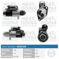 MEAT & DORIA 5035104 - Motor de arranque