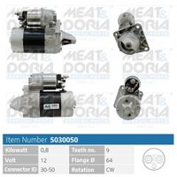 MEAT & DORIA 5030050 - Motor de arranque