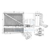 KAMOKA 7770005 - Evaporador, aire acondicionado
