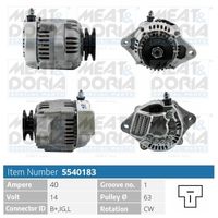 MEAT & DORIA 5540183 - Alternador