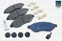 DELPHI LX0478 - Kit de accesorios, pastillas de frenos