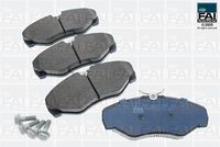 DELPHI LP1695 - Juego de pastillas de freno