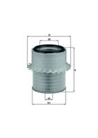MAHLE LX 673 - Filtro de aire