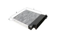 MAHLE LAK230 - Filtro, aire habitáculo