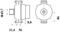 MAHLE MG 1061 - Alternador