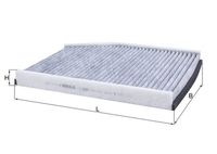 MAHLE LAK1288 - Filtro, aire habitáculo