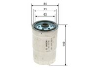 BOSCH 1457434106 - Filtro combustible