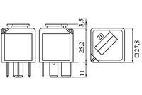 BOSCH 0 986 332 053 - Relé multifunción