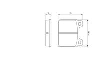 BOSCH 0 986 460 113 - Juego de pastillas de freno