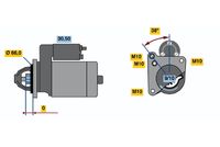 BOSCH 0 986 016 400 - Motor de arranque