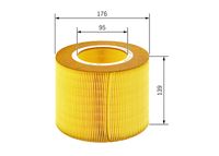 BOSCH 1457433590 - Filtro de aire