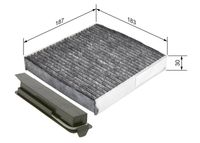 BOSCH 1987435501 - Filtro, aire habitáculo