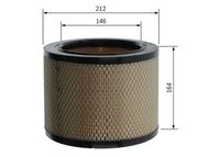 BOSCH F026400316 - Filtro de aire