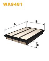 WIX FILTERS WA9481 - Filtro de aire