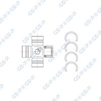 GSP 533419 - Junta, árbol cardán