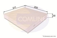 COMLINE EKF306 - Filtro, aire habitáculo