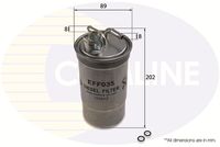COMLINE EFF035 - Filtro combustible