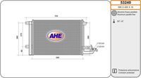 AHE 53240 - Condensador, aire acondicionado