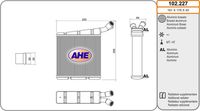 AHE 102227 - Radiador, refrigeración del motor