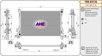 AHE 109431A - Radiador, refrigeración del motor