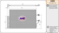 AHE 44004 - Condensador, aire acondicionado