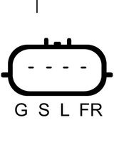 LUCAS LRA01939 - Alternador