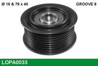 KAMOKA RC120 - Rueda libre alternador