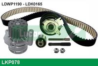 GRAF KP13555 - Bomba de agua + kit correa distribución