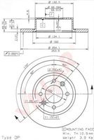 VILLAR 6281087 - Disco de freno