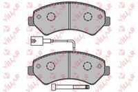 VILLAR 6261288 - Juego de pastillas de freno