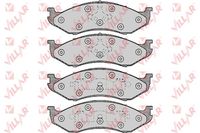 VILLAR 6260459 - Juego de pastillas de freno