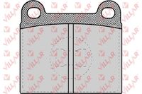 VILLAR 6260659 - Juego de pastillas de freno