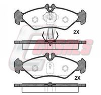 BREMBO P50081 - Juego de pastillas de freno - PRIME LINE