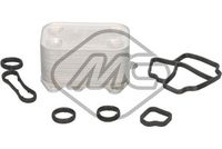 Metalcaucho 06339 - Radiador de aceite, aceite motor