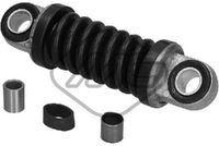 Metalcaucho 02931 - Amortiguador vibraciones, correa poli V