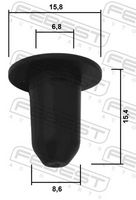 FEBEST 88570-168 - Clip, listón