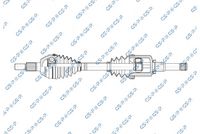 GSP 203815 - Árbol de transmisión