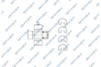 FEBEST ASM81 - Junta, árbol cardán