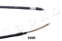 JAPKO 131599R - Cable de accionamiento, freno de estacionamiento