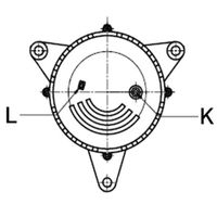 BV PSH 555.021.055.010 - Alternador - +Line Original