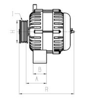 HC-Cargo F 032 112 529 - Alternador