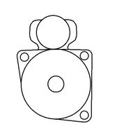 HC-Cargo F 032 110 867 - Motor de arranque