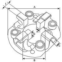 FLAMAR ARF520251VL - Motor de arranque - Genuine