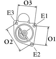 FLAMAR ARF430112LK - Motor de arranque - Genuine