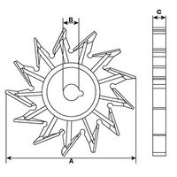 FLAMAR ALF250112LK - Alternador - Genuine