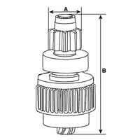 FLAMAR ARF810123RS - Motor de arranque - Reman - No Core Value