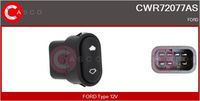 CASCO CWR72077AS - Interruptor, elevalunas