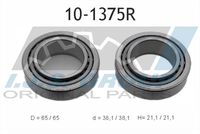 GSP GK1366 - Juego de cojinete de rueda